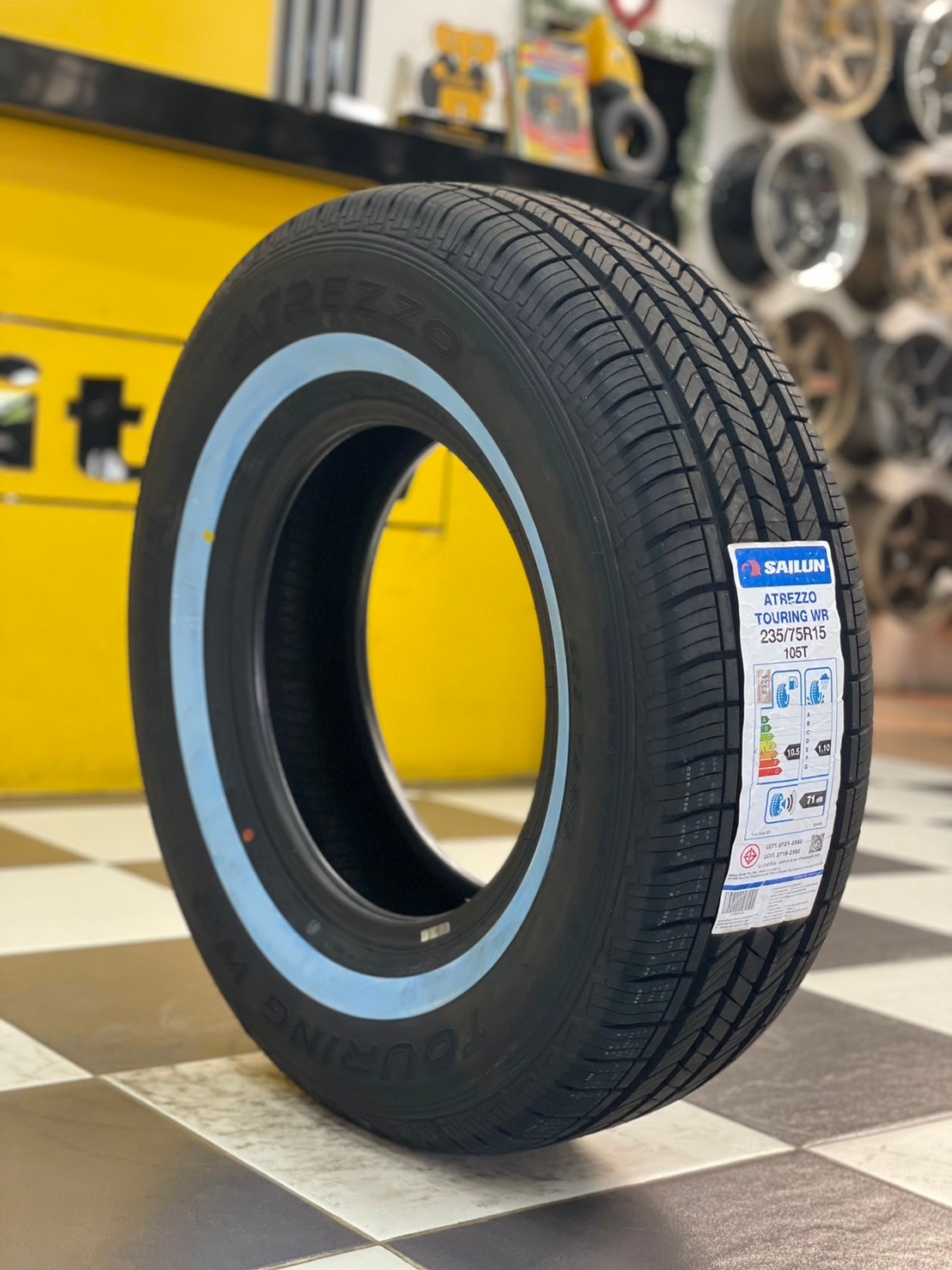 ยางขอบขาวแท้ 🔥 🛞SAILUN🛞 #235/75R15 ยางใหม่ปี24