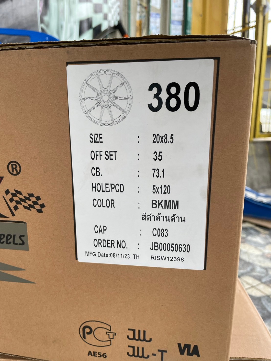 #ล้อแม็กซ์ใหม่ขอบ20 #SSW38 20x8.5 ET35 5x120 สีดำด้าน สวยลงตัว ก้านสวยคมทุกมิติ