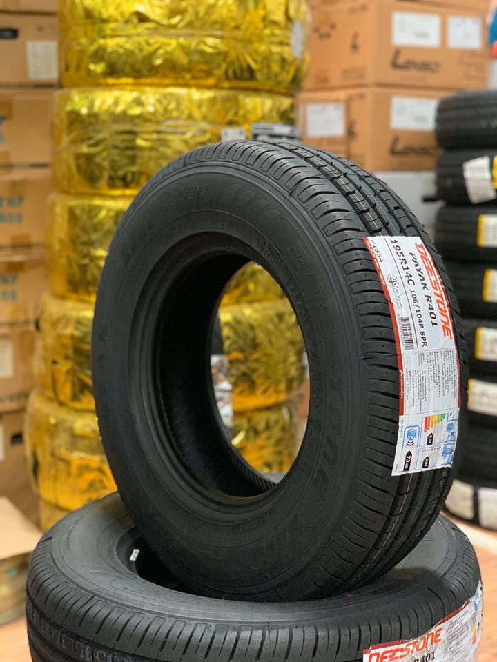 195R14 Deestone Payak R401 ยางกระบะบรรทุกคุณภาพดี