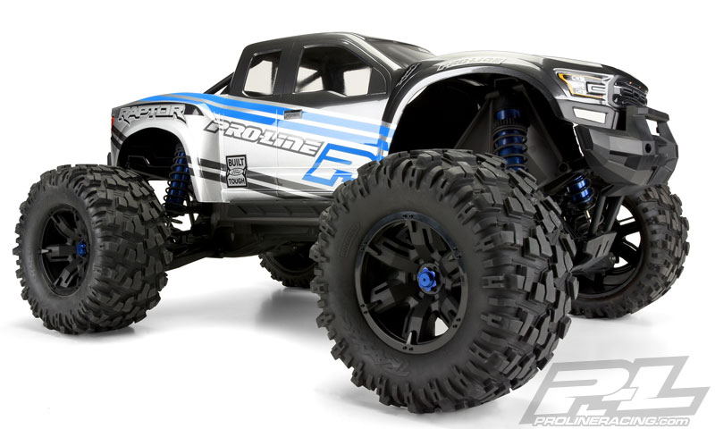 PRO-3482-17 1/5 Pre-Cut 2017 Ford F-150 Raptor Clear Body: X-MAXX