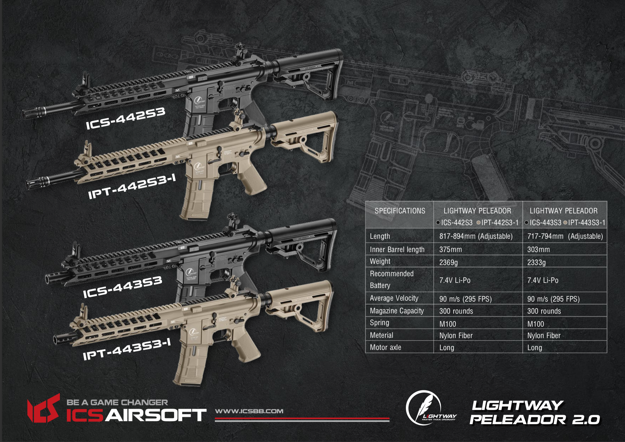 IPT-443S3-1 CXP-Peleador 2.0 SSS Ver.II