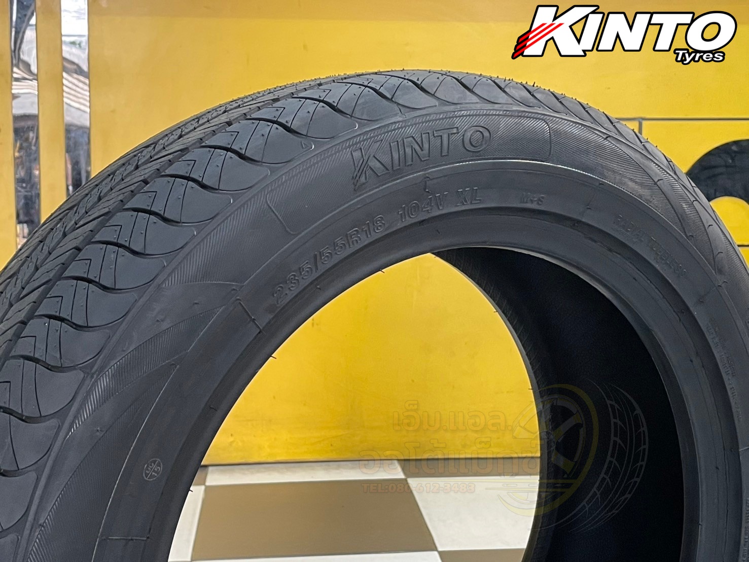#ยางใหม่คินโต๊ะ #KINTO-ST51 235/55R18 ยางใหม่ปี2025