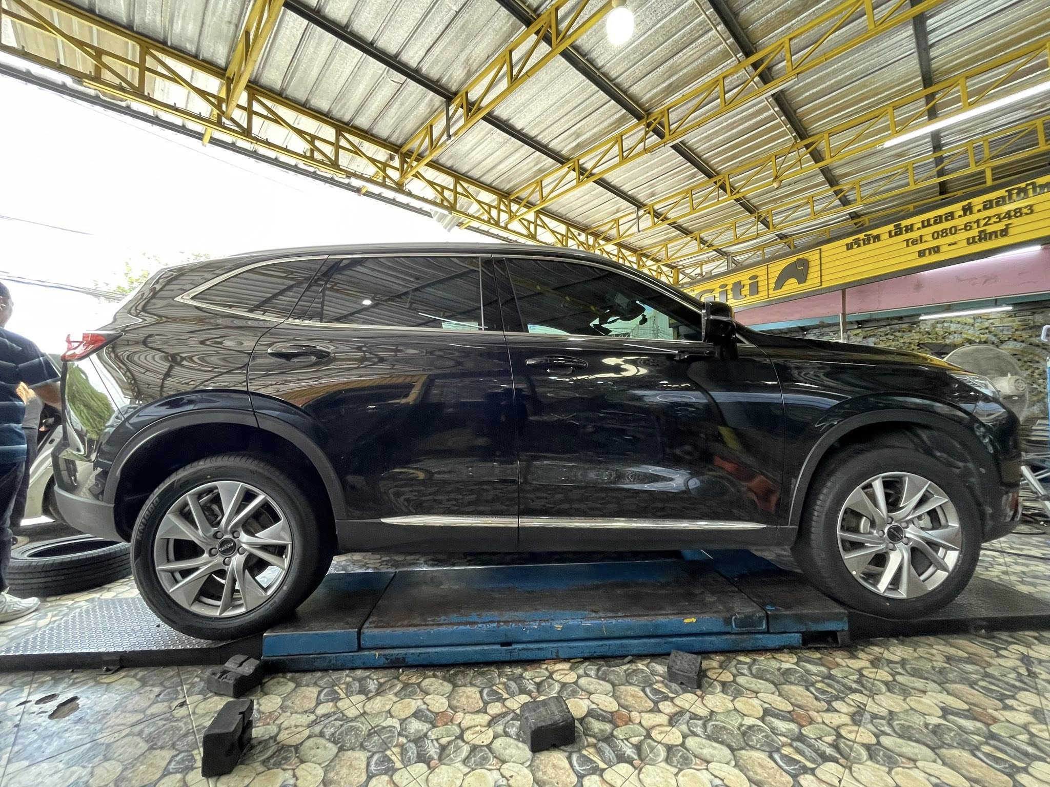 HAVAL_H6🚘เปลี่ยนยาง 🛞🐘#OTANI_KN1000_225/55R19