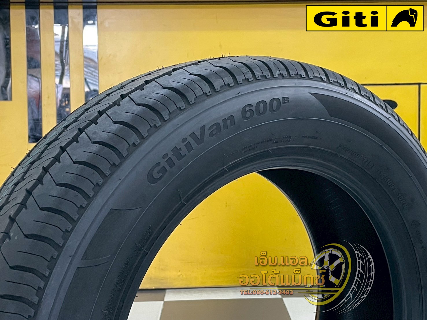ยางจีที #Giti #Van600B 235/60R17 ยางใหม่ปี2025