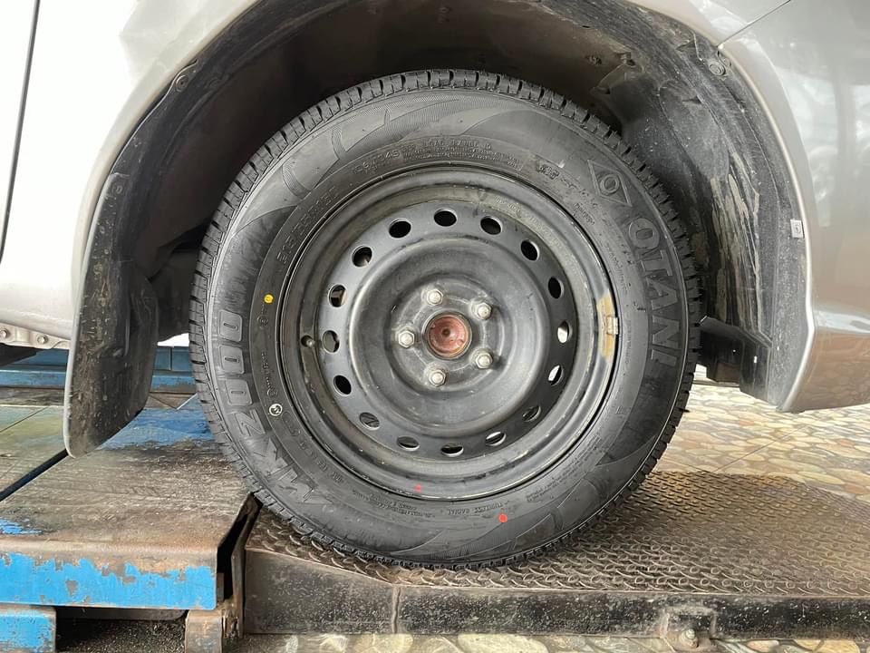 เปลี่ยนยาง🚘 #TOYOTA_REVO🛞 #OTANI #MK2000 215/65R16🔥 🔥🔥