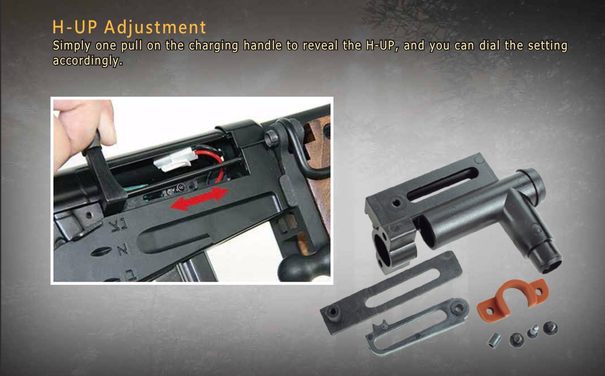 ICS-91 TOD ARM FOLDING STOCK