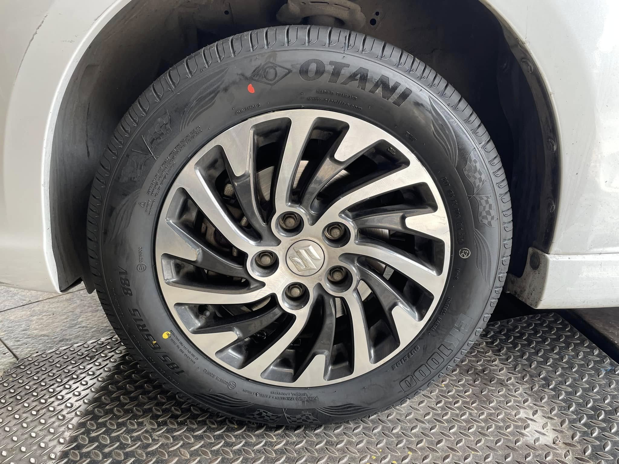 🚘 #SUZUKI_ERTIGA🥰 เปลี่ยนยาง #OTANI #EK1000 185/65R15