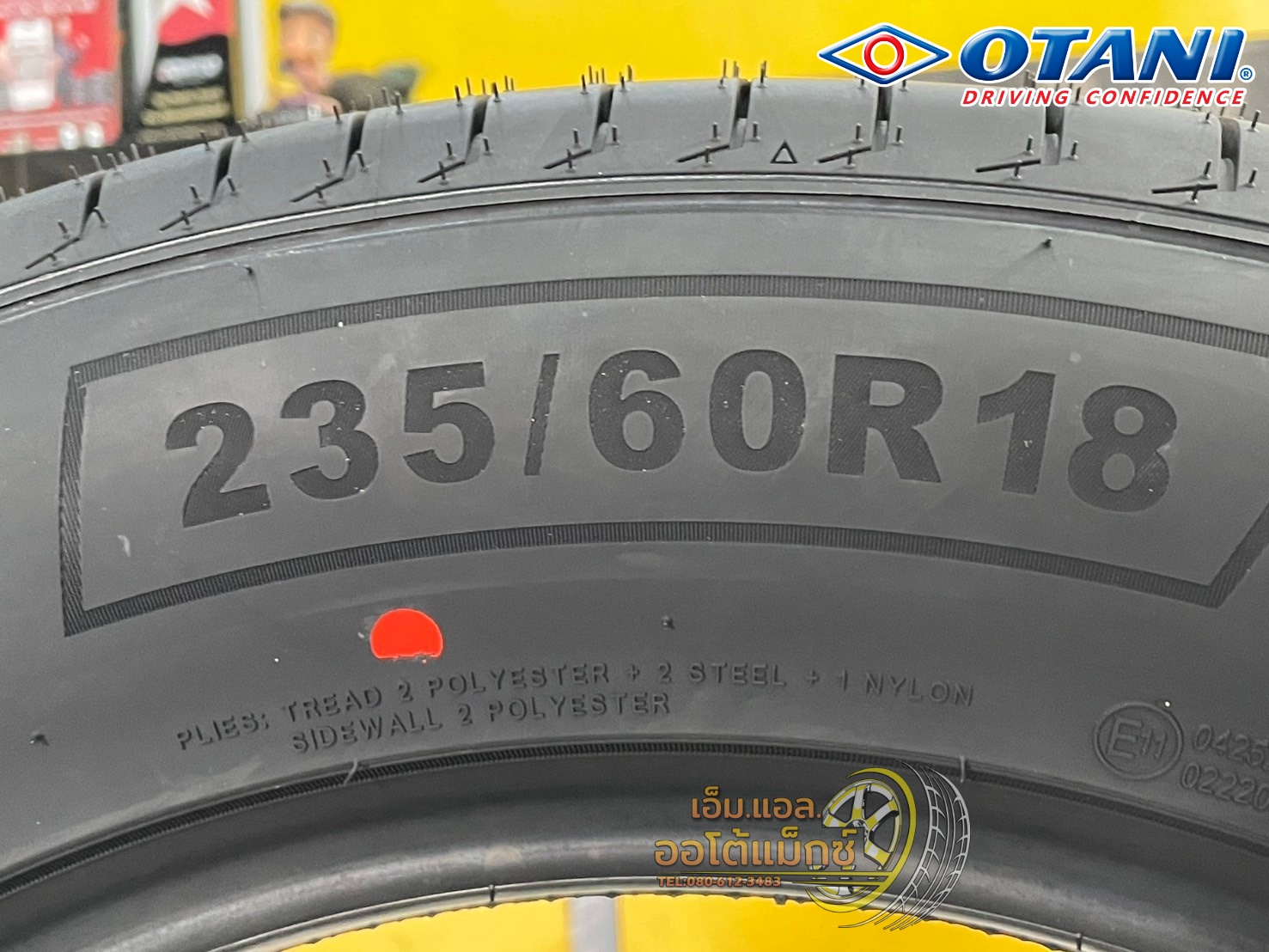 #ยางโอตานิ ยางพรีเมี่ยม #Otani #EK3000 🎉🛞235/60R18 ยางใหม่ปี2025 💥💥