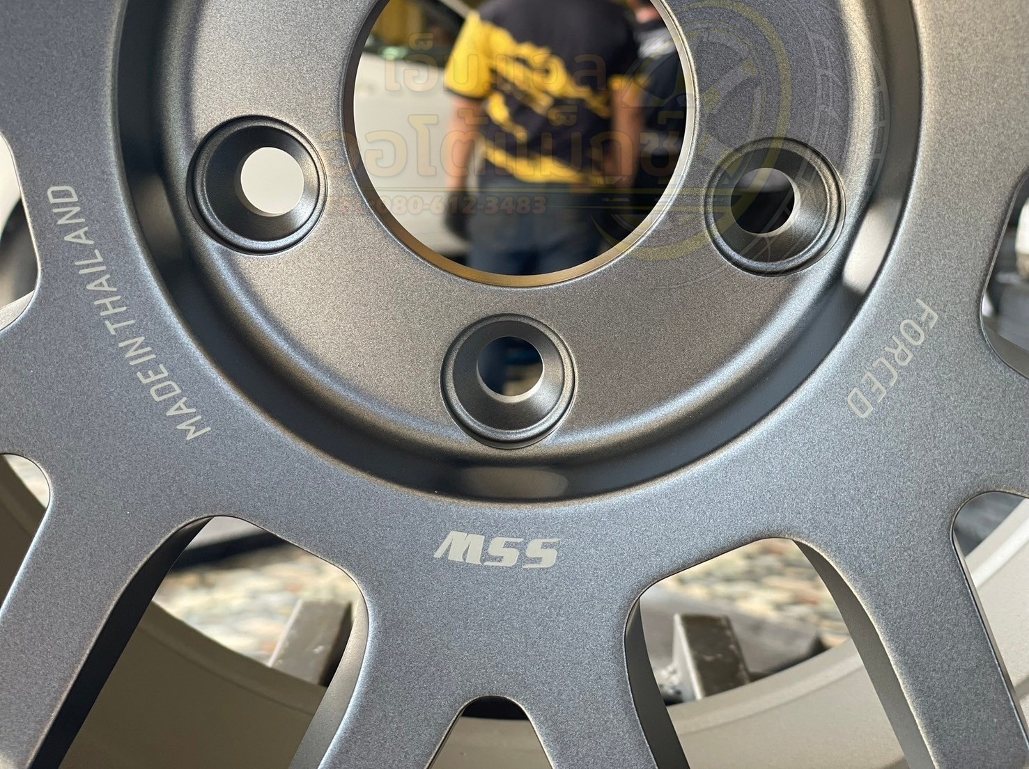 ล้อแม็กซ์ใหม่ขอบ16" SSW404 16x8 ET25 5x114.3 สีเทากัน สวยทนทาน คุณภาพดี ล้อมาตรฐานส่งออก