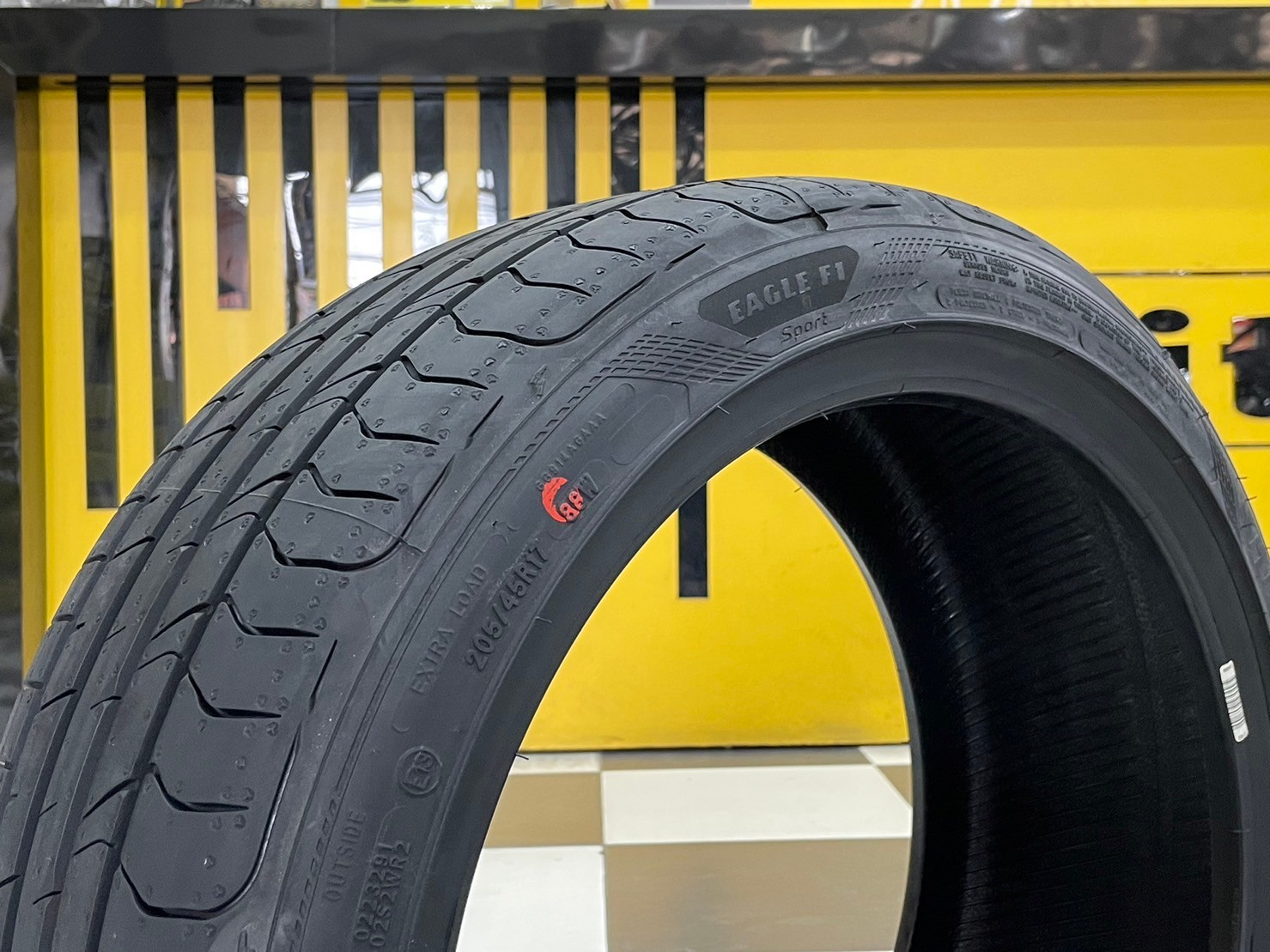 #GOODYEAR EAGLE #F1 SPORT 205/45R17 สปอร์ตตัวจริง ยางใหม่ปี2024