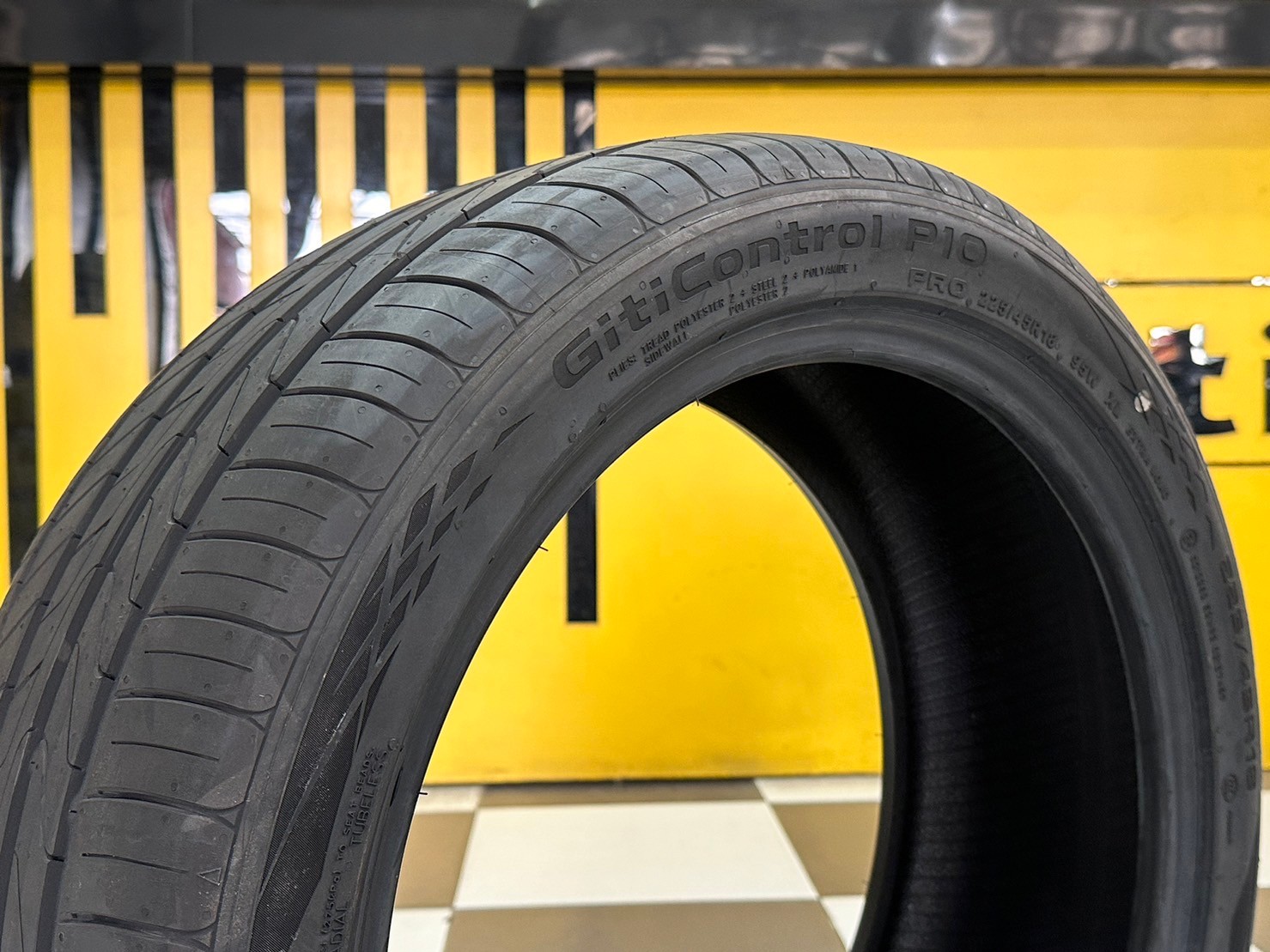 ยางใหม่ GITI Control P10 225/45R18 ยางใหม่ปี2023
