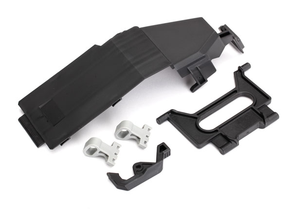 8524 Battery door/ battery strap/ retainers (2)/ latch