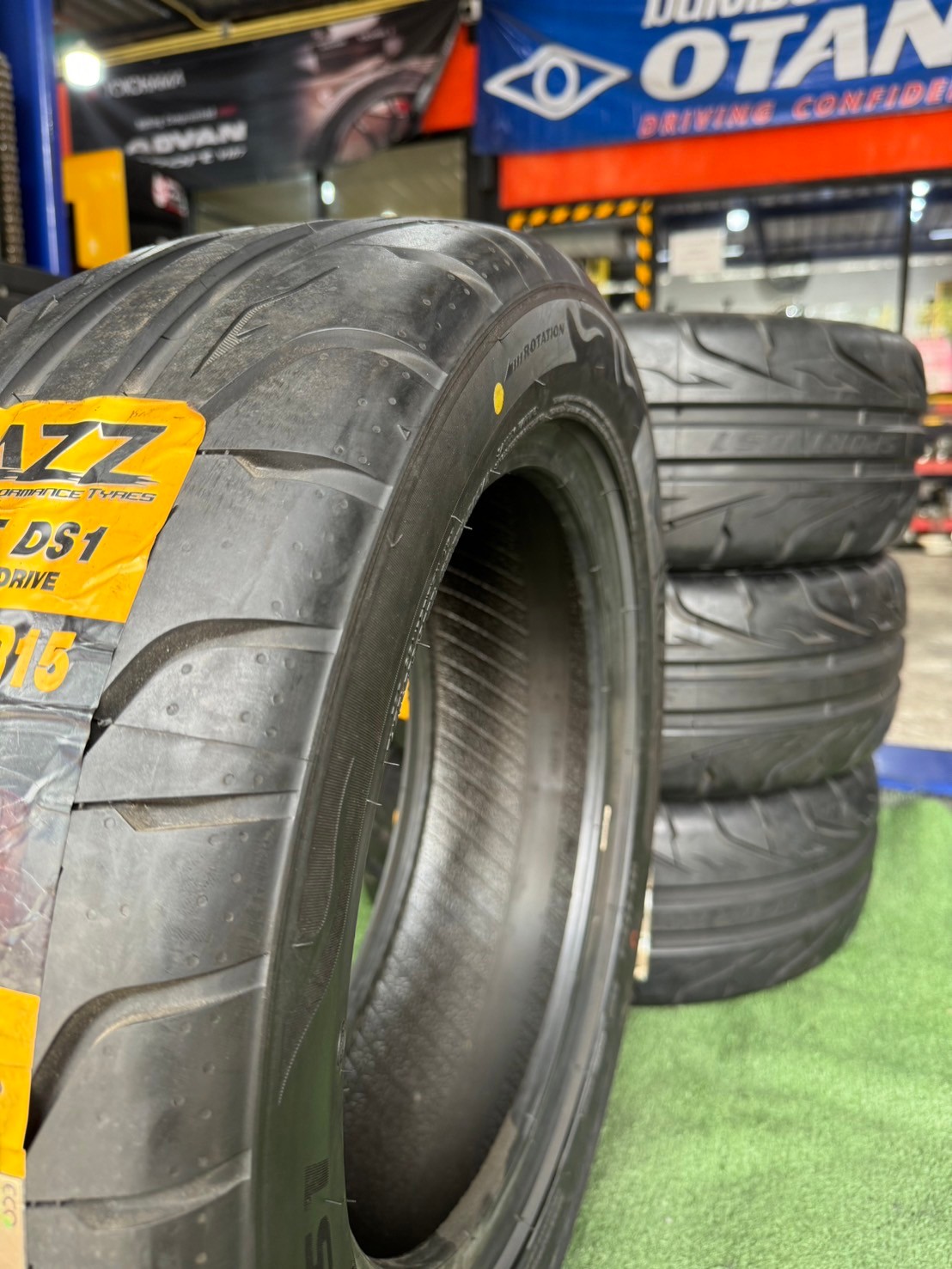 ยางซอฟ #NAZZ Sport DS1 195/55R15 ยางใหม่ค้างปี 2020💥 (4เส้น)