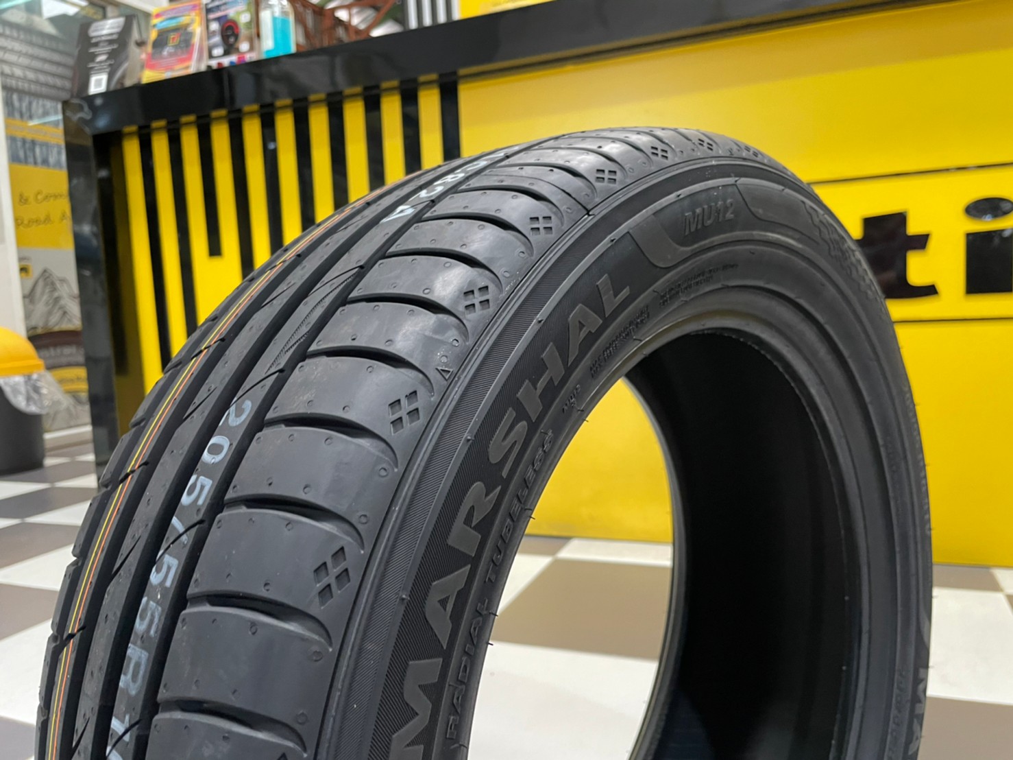 MARSHAL MU12 205/55R16 ยางใหม่ปี2022 สไตล์การขับขี่แนวสปอร์ตนุ่มเงียบ