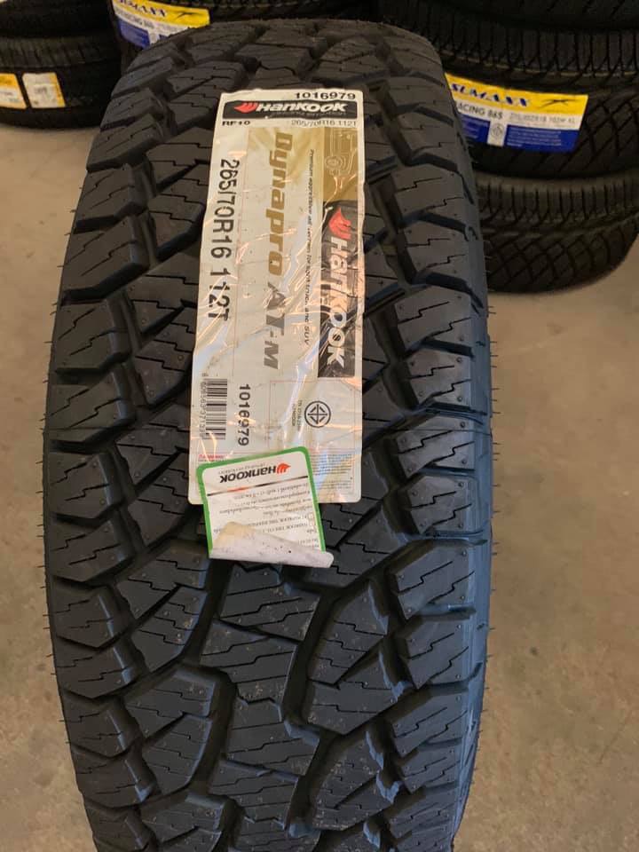 Hankook RF10 265/70R16 ยางAT ตัวหนังสือสีขาว