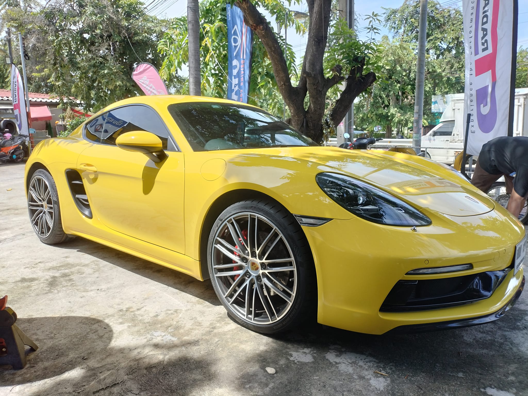 #PORSCHE_CAYMANs #KUMHO_PS91_235/35R20,265/35R20