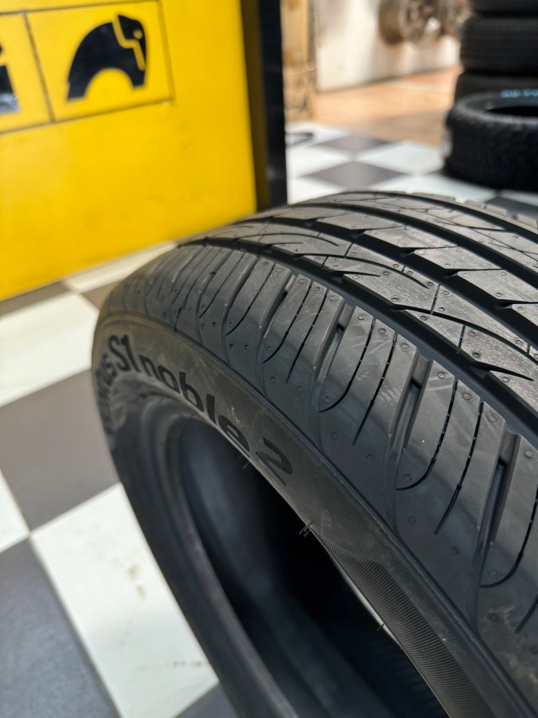 ยางใหม่Hankook Ventus S1 noble 215/55R16 ยางใหม่ปี2024
