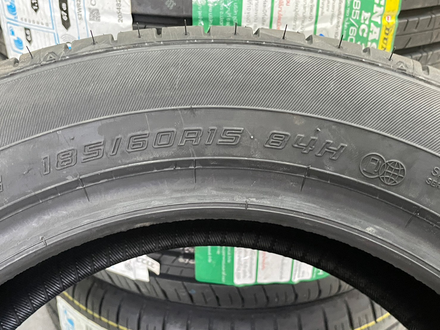 ยางใหม่ดันลอป DUNLOP ENASAVE EC300+ 185/65R15 ยางใหม่ปี2023