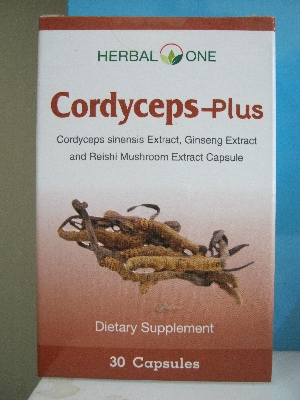 Herbal one ตังถั่งเฉ้า-พลัส 30 เม็ด Cordyceps-plus