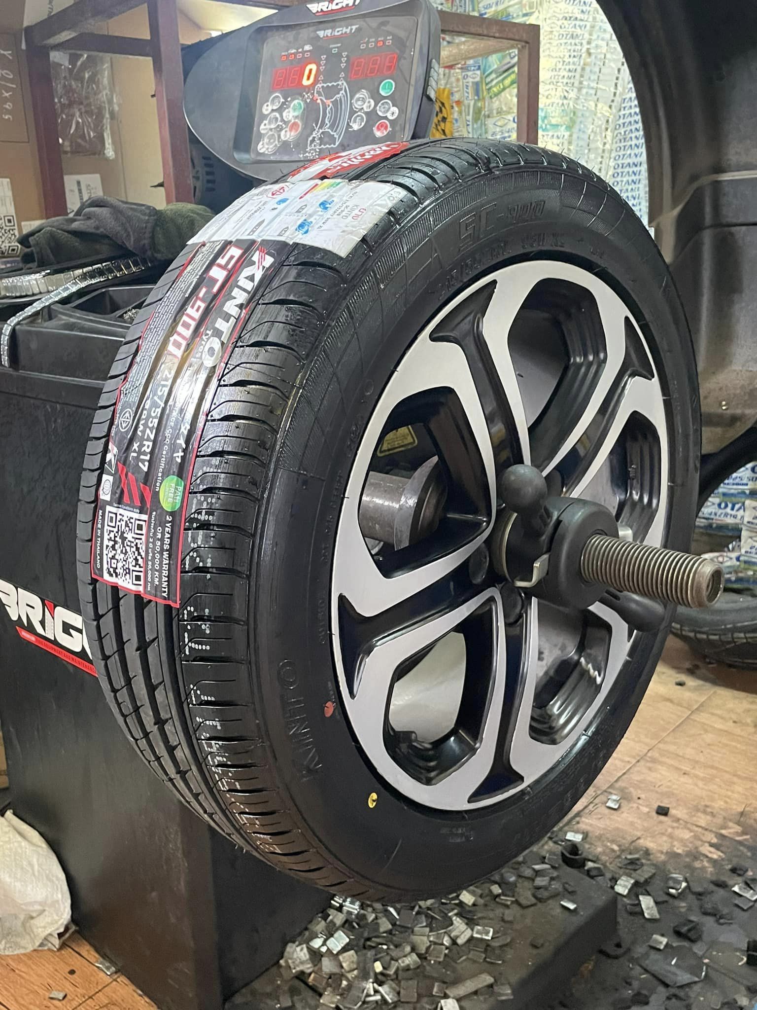 #HONDA_HRV เปลี่ยนยาง #KINTO_SC900_215/55R17ยางนุ่มเงียบคุณภาพดี