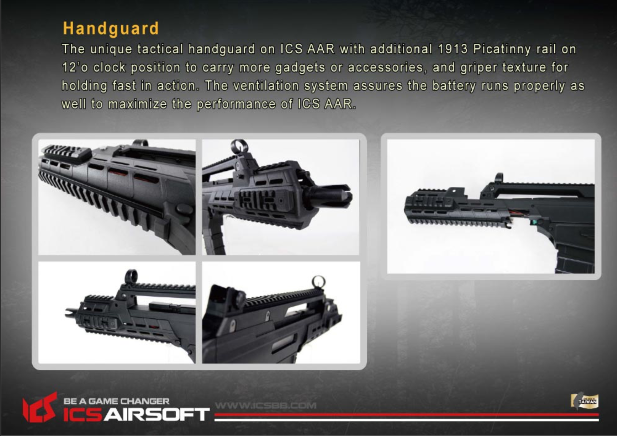 ICS-235 AAR Advanced Assault Rifle-Two-Tone