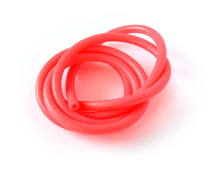 Titan-20513 Silicon Fuel Tube Red 2.4mm X 5.5mm Length 90cm