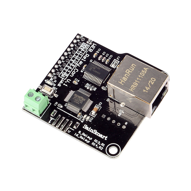 Ethernet Control Module RJ45 For 8 CHs / 16 CHs Relay LAN WAN Network WEB Server