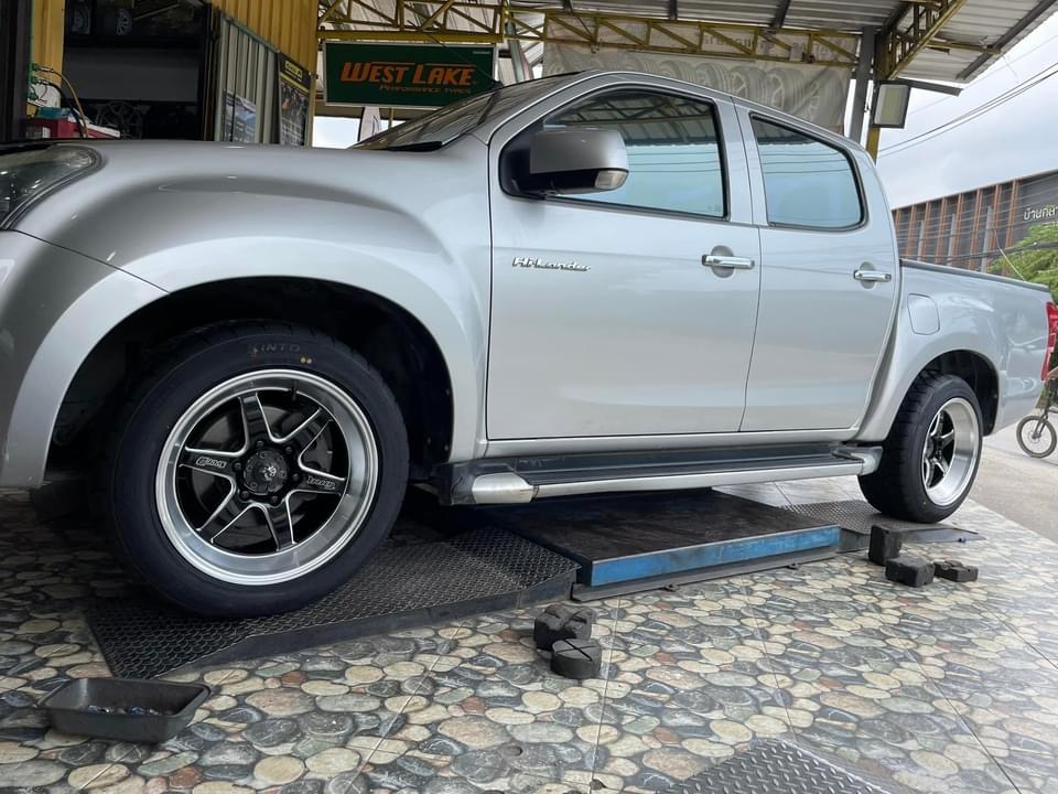 #ISUZU_D-MAX เปลี่ยนยาง #KINTO_V36_255/50R18 #ล้อแม็กซ์ใหม่ TORQ D1L 18X9.5 185X10.5 6X139.7 +25/+30