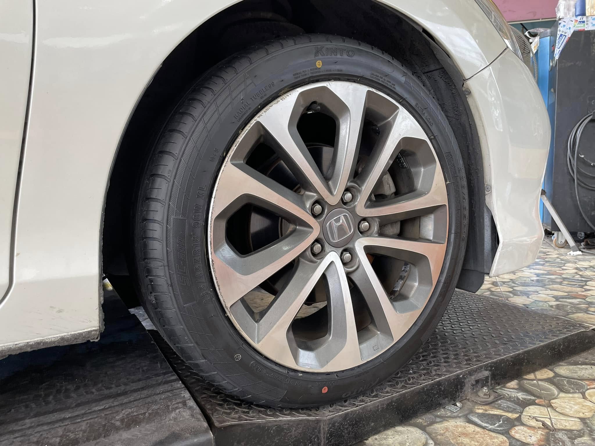 #HONDA_ACCORD🛞เปลี่ยนยาง #KINTO_SC900_235/45R18