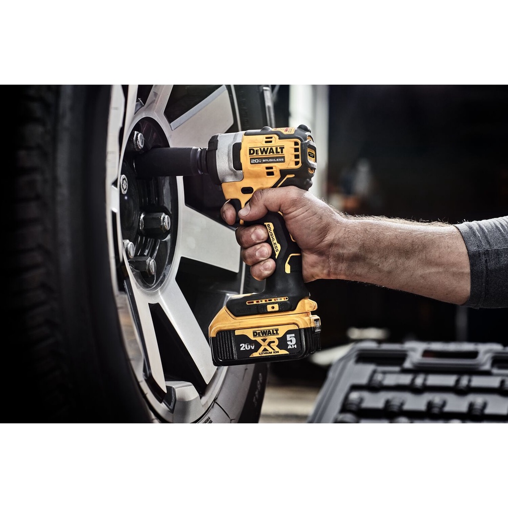 บล็อกกระแทกไร้สายไร้แปรงถ่าน 20V Max 1/2" No.DCF911N-B1 DEWALT (เฉพาะตัวเครื่อง)