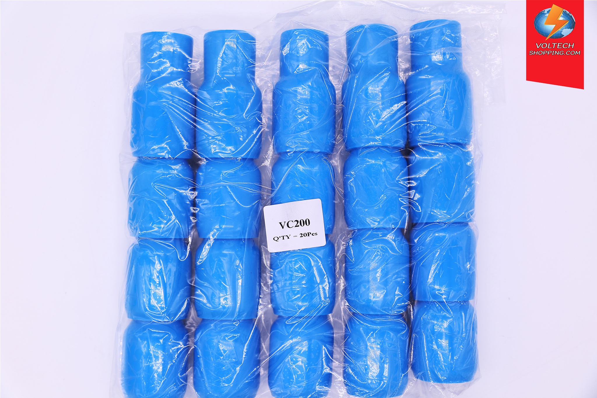 ปลอกหุ้มหางปลาสีฟ้า VC-200BL