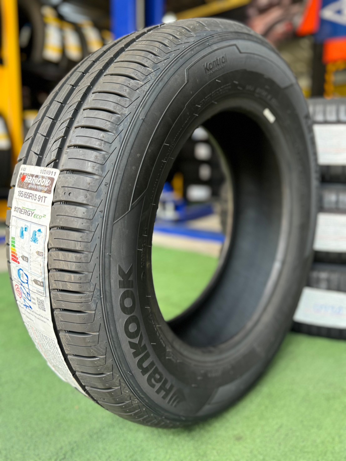 #HANKOOK 195/65R15 รุ่น KINERGY ECO2 ยางใหม่ปี2024