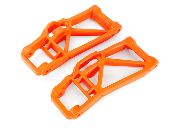 8930T Suspension arm, lower, orange (left and right, front or rear) (2)