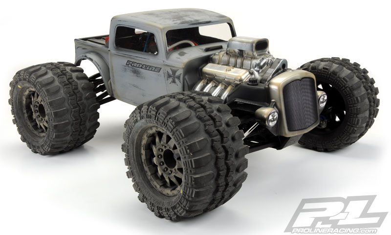 PRO341000 1/8 Rat Rod Clear Body: Monster Truck