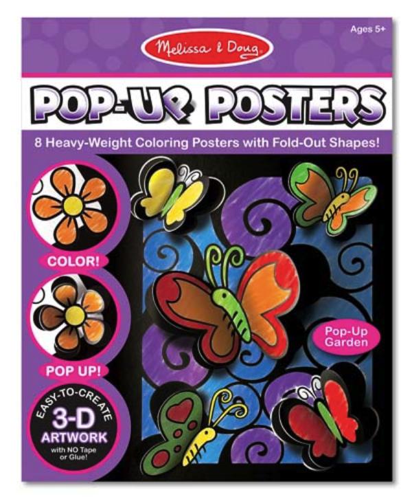 5282 Pop-up Posters On-The-Go Activity - Butterflies