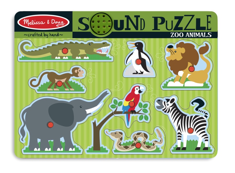 JBM096-0727 Sound Puzzle - Zoo