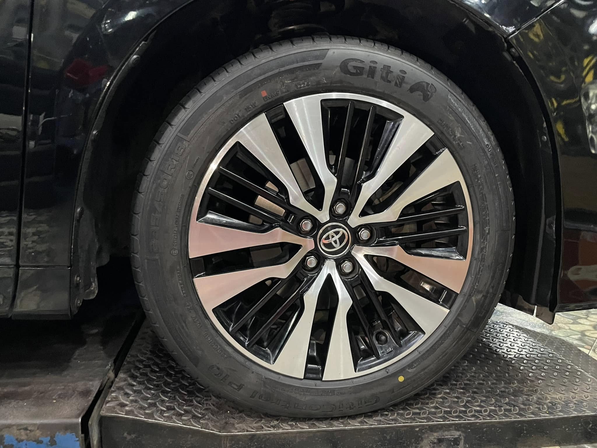 #TOYOTA_ALPHARD🛞 เปลี่ยนยาง #GITI_CONTROL P10 235/50R18