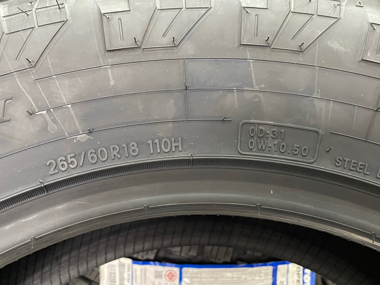 TOYO OPEN COUNTRY A/T 265/60R18 ยางใหม่ปี2023