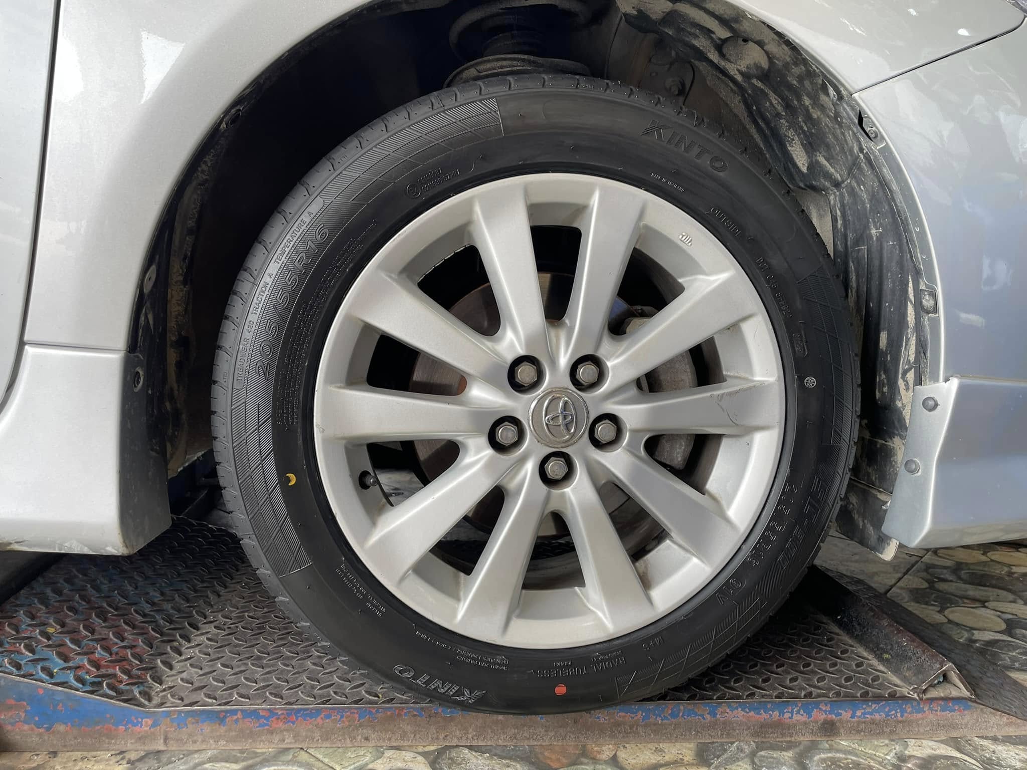 #TOYOTA_CAMRY🛞 เปลี่ยนยาง #KINTO_SC900_205/55R16