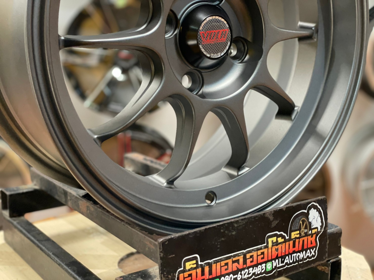 SSW S374 ล้อแม็กซ์ขอบ15 สีเทากัน โดนใจสายซิ่ง งานStamford Sport Wheel