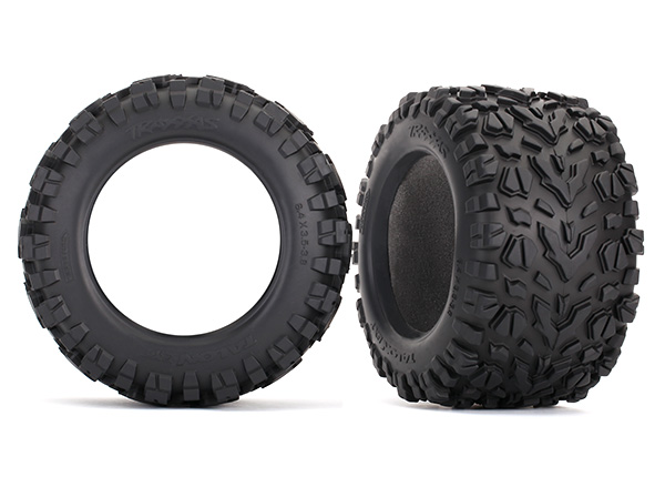 8670 Tires, Talon EXT 3.8" (2)/ foam inserts (2)