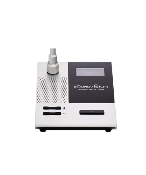 SOUNDVISION DCS-990D ชุดไมค์ประชุมใช้สาย สำหรับผู้ร่วมประชุม ระบบดิจิตอล