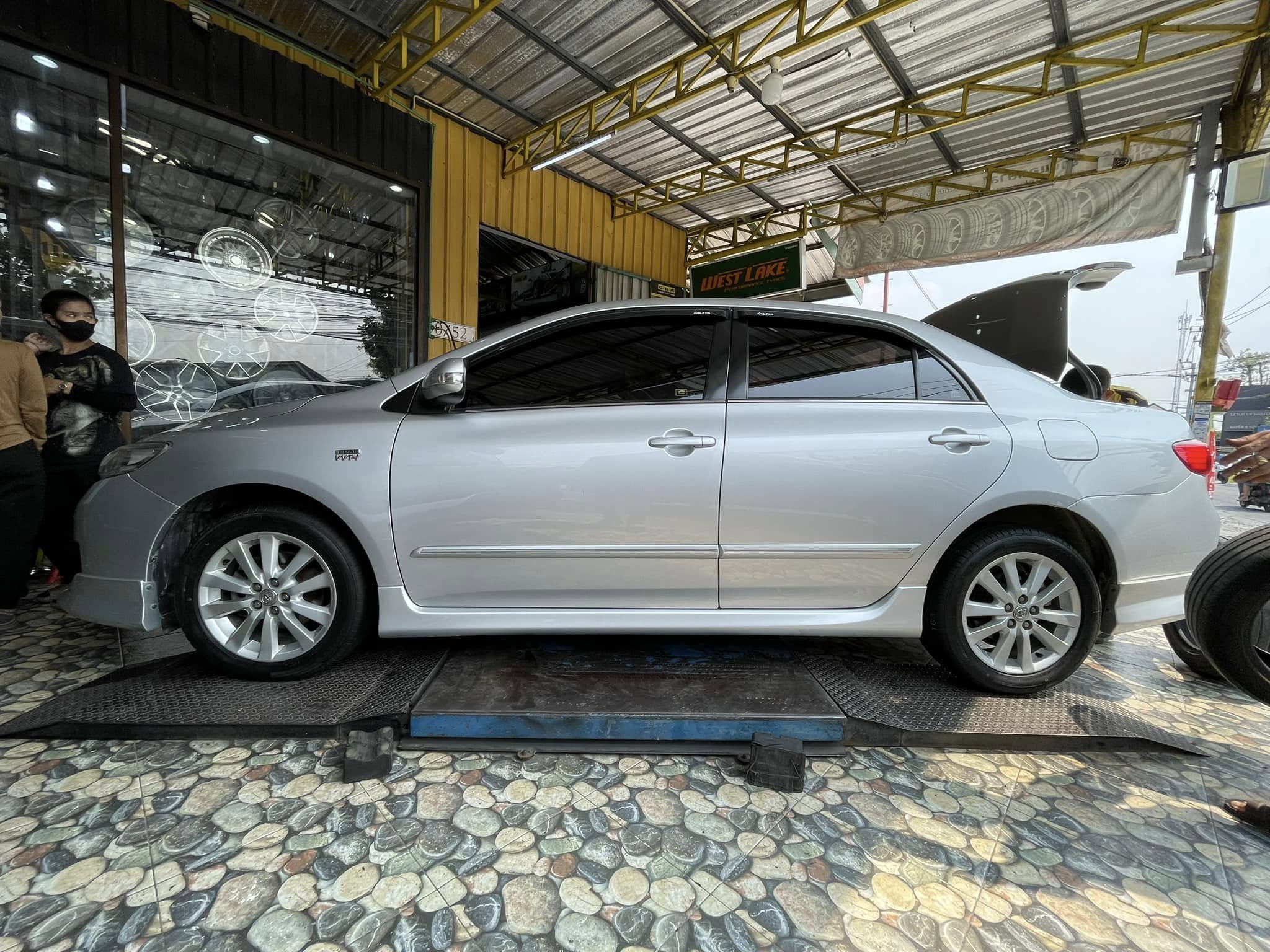 #TOYOTA_CAMRY🛞 เปลี่ยนยาง #KINTO_SC900_205/55R16