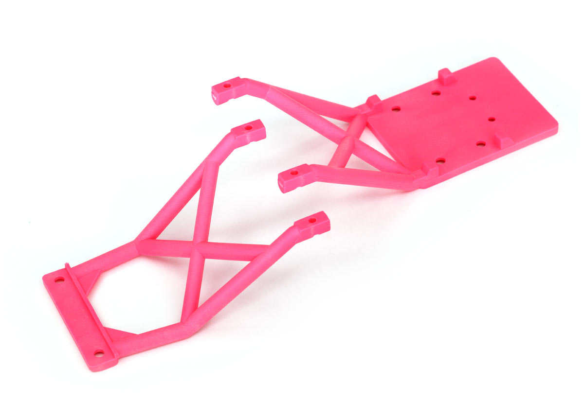 3623P Skid plates, front & rear (pink)