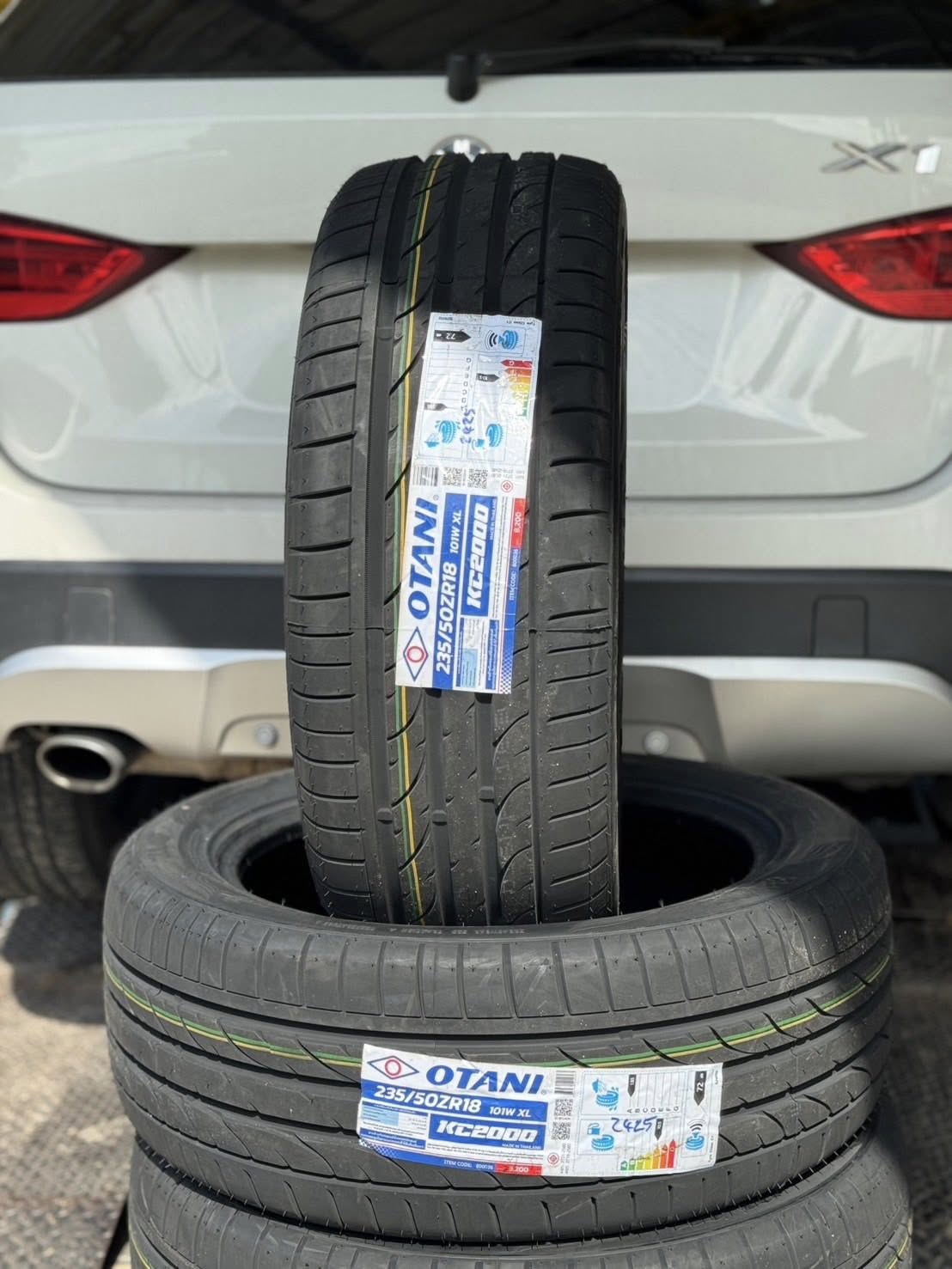 BMW_X1🚘เปลี่ยนยาง 🛞🐘#OTANI_KC2000_235/50R18