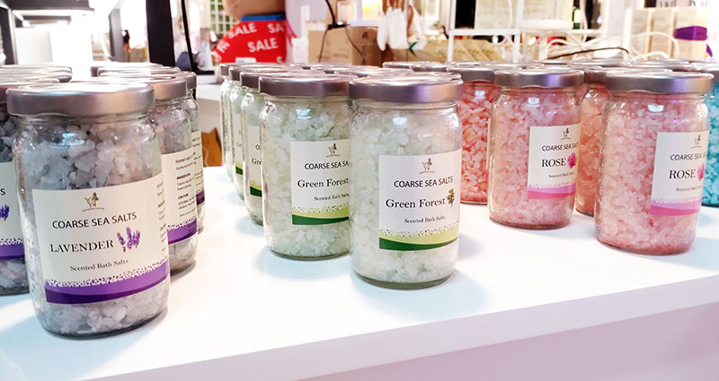 เกลือหอมกลิ่นลาเวนเดอร์ เกลือทะเลแท้จากแหล่งเกลือธรรมชาติ แช่เท้าหอมสบาย