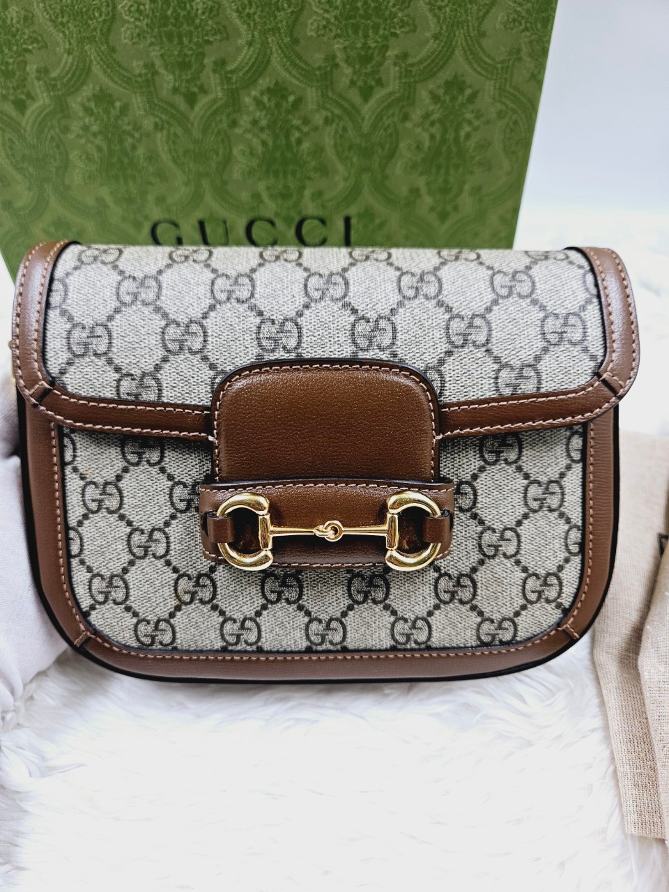 กระเป๋า GUCCI HORSEBIT 1955 MINI BAG