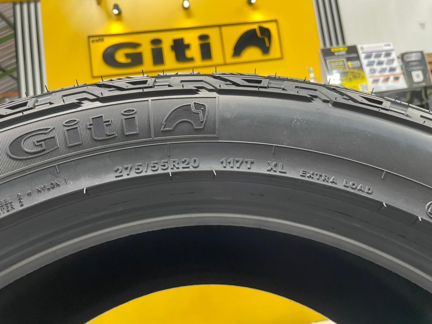 #ยางจีที GITI 4x4 AT70 275/55R20 ยางใหม่ปี2023