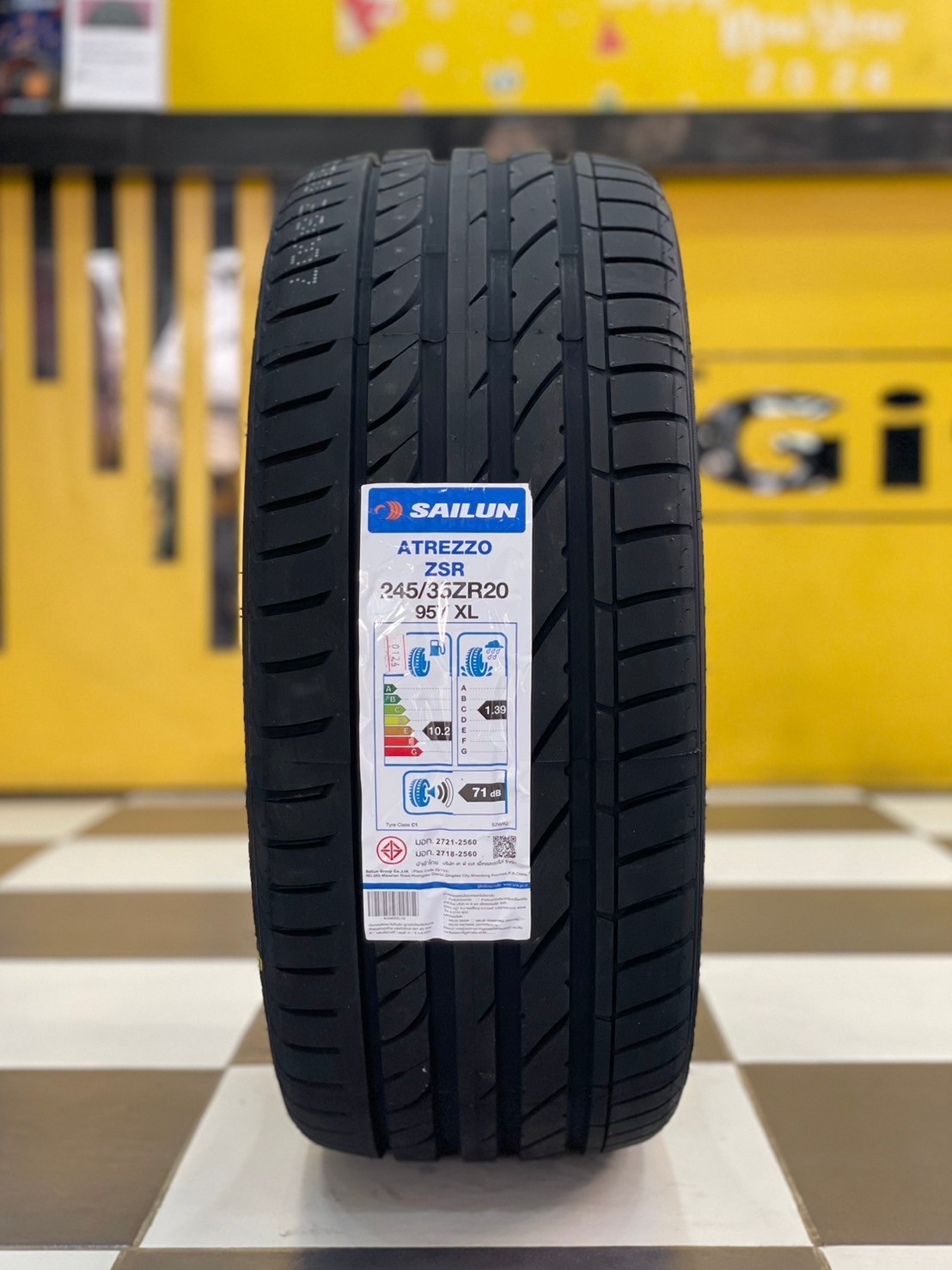 ยางไซหลุน #Sailun Atrezzo ZSR 245/35R20 ยางใหม่ปี2024