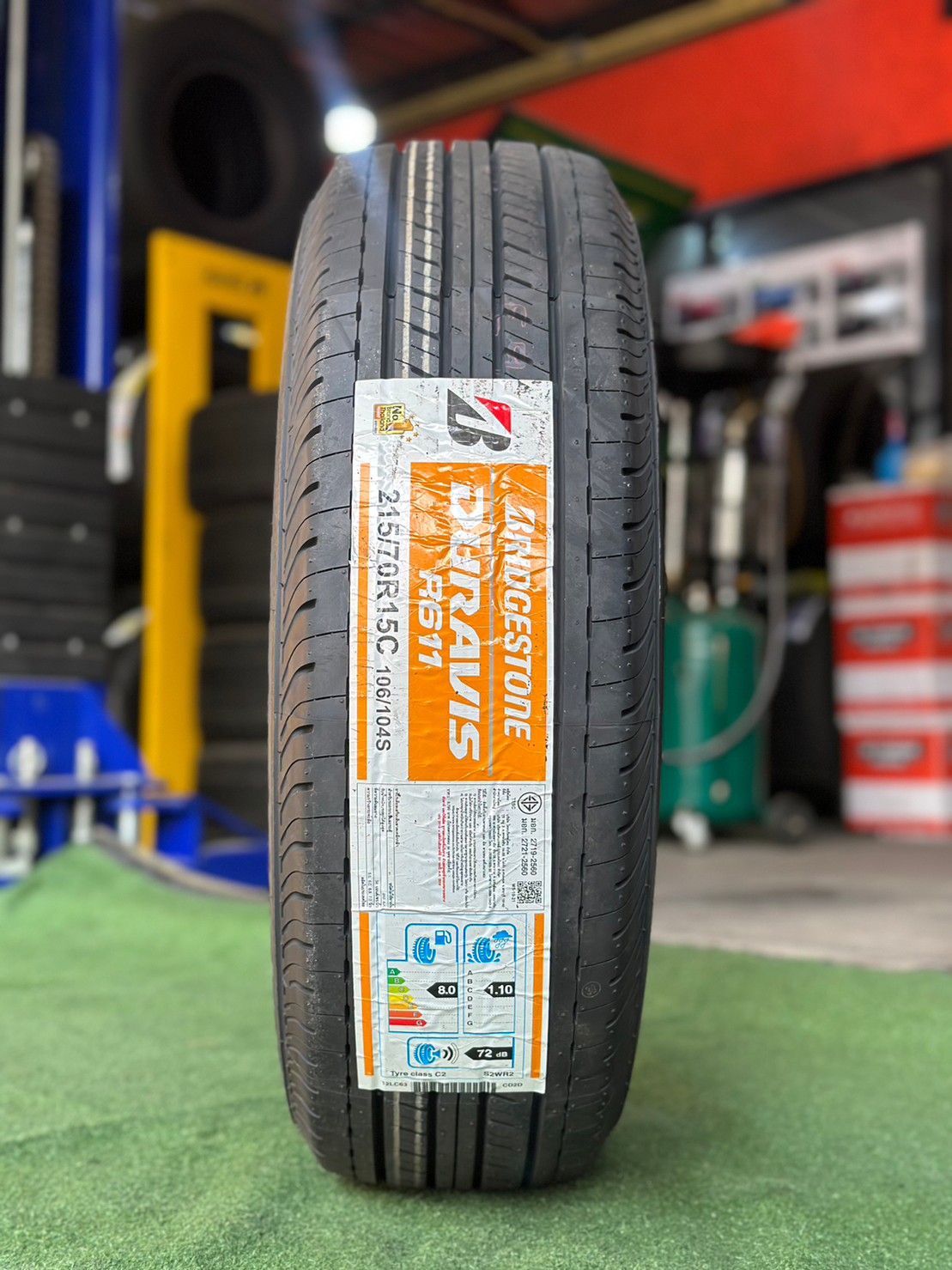ยางใหม่ Bridgestone Duravis R611 215/70R15 ยางใหม่ปี2023